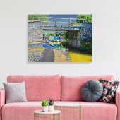 Macclesfield Canal Card Acrylprint Canvas Afdruk (Insitu (Woonkamer))