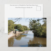 Macclesfield Canal Higher Poynton Cheshire Briefkaart (Voorkant / Achterkant)