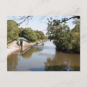Macclesfield Canal Higher Poynton Cheshire Briefkaart