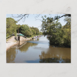 Macclesfield Canal Higher Poynton Cheshire Briefkaart