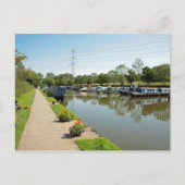 Macclesfield Canal Higher Poynton Cheshire Briefkaart (Voorkant)