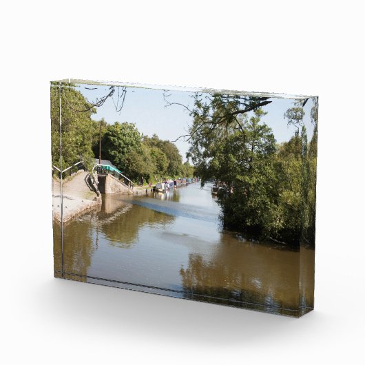 Macclesfield Canal Higher Poynton Cheshire Fotoblokken (Rechts)