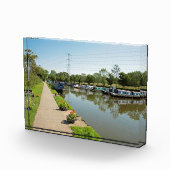Macclesfield Canal Higher Poynton Cheshire Fotoblokken (Rechts)