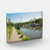 Macclesfield Canal Higher Poynton Cheshire Fotoblokken (Links)