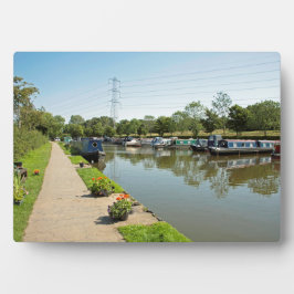Macclesfield Canal Higher Poynton Cheshire Fotoplaat