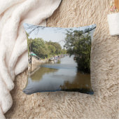 Macclesfield Canal Higher Poynton Cheshire Kussen (Deken)