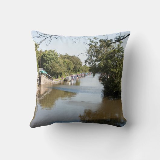 Macclesfield Canal Higher Poynton Cheshire Kussen (Achterkant)