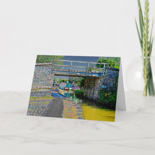 Macclesfield Canal Kaart (Voorkant)