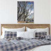 Macclesfield Forest Winter Card Acrylprint Canvas Afdruk (Insitu (Slaapkamer))