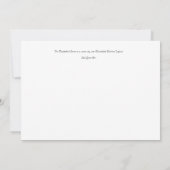 Macclesfield Forest Winter Card Bedankkaart (Achterkant)