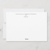 Macclesfield Forest Winter Card Feestdagenkaart (Achterkant)