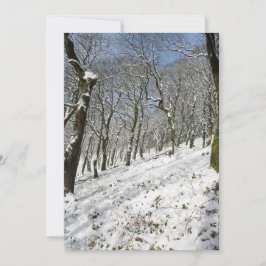 Macclesfield Forest Winter Card Feestdagenkaart