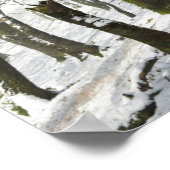 Macclesfield Forest Winterkaart Canvasprint Poster (Hoek)