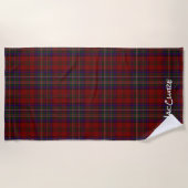 MacClure Clan Tartan Pset Beach Towel Strandlaken (Voorkant)