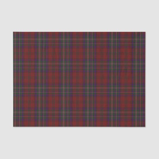 MacClure Tartan Pset Tissue Paper Tissuepapier (Voorkant)