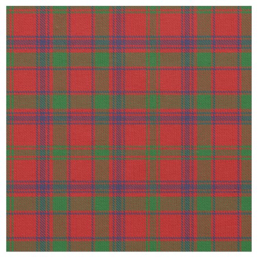 MacColl Clan Tartan Stof (Close Up)