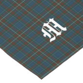 MacConnell Clan Tartan Monogrammed Korte Tafelloper (Hoek)