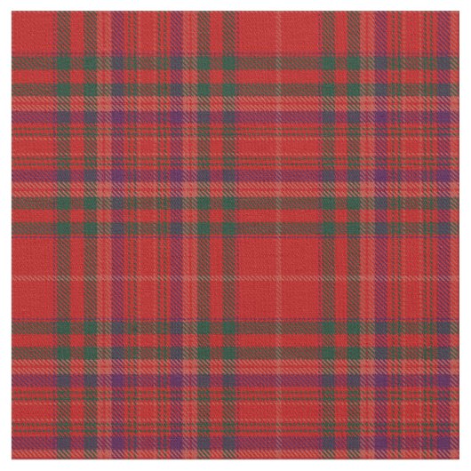 MacCoul Clan Tartan Stof (Close Up)