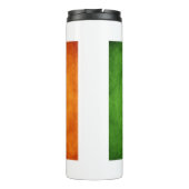 MacDermott Family Crest op Ierse vlag Thermosbeker (Achterkant)