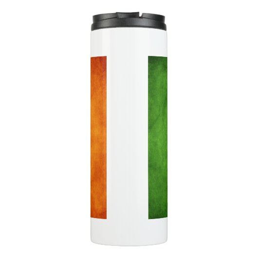 MacDermott Family Crest op Ierse vlag Thermosbeker (Achterkant)