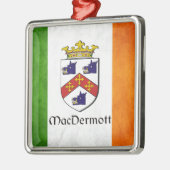MacDermott Irish Metalen Ornament (Links)