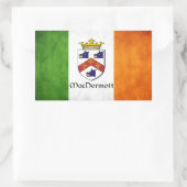 MacDermott Irish Rechthoekige Sticker (Tas)