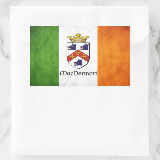 MacDermott Irish Rechthoekige Sticker (Tas)