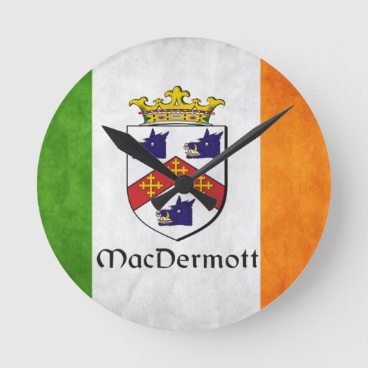 MacDermott Irish Ronde Klok (Voorkant)