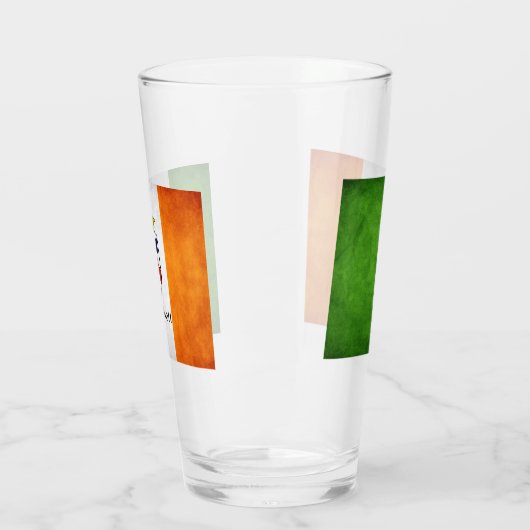 MacDermott Surname op Ierse vlag Glas (Links)