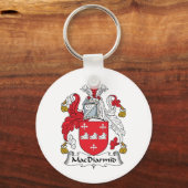 MacDiarmid Family Crest Sleutelhanger (Voorkant)