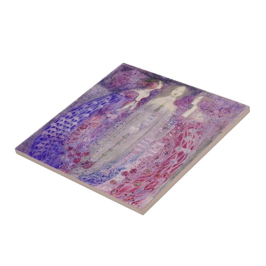 MacDonald Art de drie parfums Tegeltje (Zijkant)