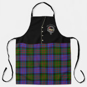 MacDonald Clan Badge & Tartan Kilt Schort (Voorkant)