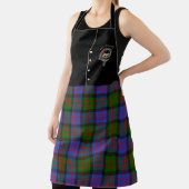 MacDonald Clan Badge & Tartan Kilt Schort (Insitu)