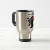 MacDonald Clan Badge Travel Mug Reisbeker (Voorkant links)