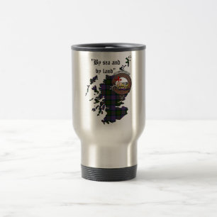 MacDonald Clan Badge Travel Mug Reisbeker