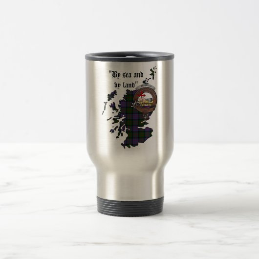 MacDonald Clan Badge Travel Mug Reisbeker (Center)