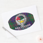 MacDonald Clan Ovale Sticker (Envelop)