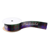 Macdonald Clan Pset Scottish tartan Satijnen Lint (Spoel)