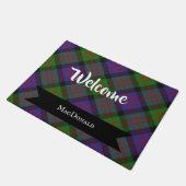 MacDonald Clan Scottish Tartan Pattern Deurmat (Schuin)
