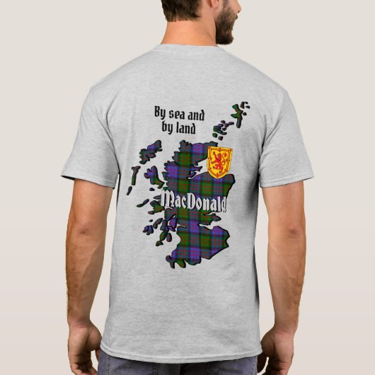 MacDonald Clan T-shirt (Achterkant)