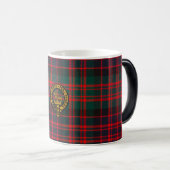 MacDonald Clan Tartan & MacDonald Clan Crest Magische Mok (Voorkant rechts)