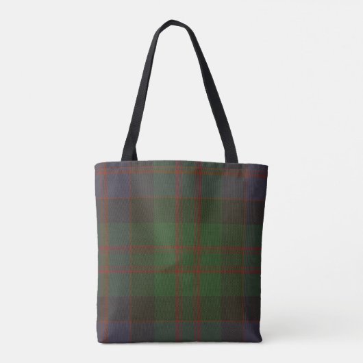 MacDonald Clan Tartan Monogram Tote Bag (Achterkant)