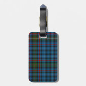 MacDonald Clan Tartan Pset Bagagelabel (Achterkant verticaal)
