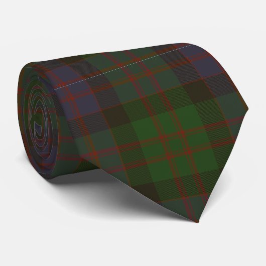MacDonald Clan Tartan Stropdas (Opgerold)