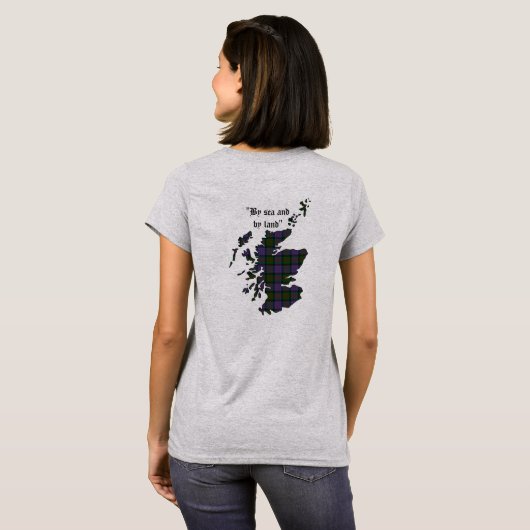 MacDonald Clan Vrouwen T-shirt (Achterkant volledig)