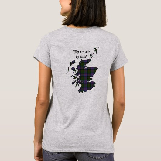 MacDonald Clan Vrouwen T-shirt (Achterkant)