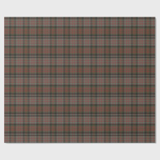 MacDonald Clan Weathered Original Scottish Tartan Cadeaupapier (Vlak)