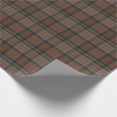 MacDonald Clan Weathered Original Scottish Tartan Cadeaupapier (Hoek)