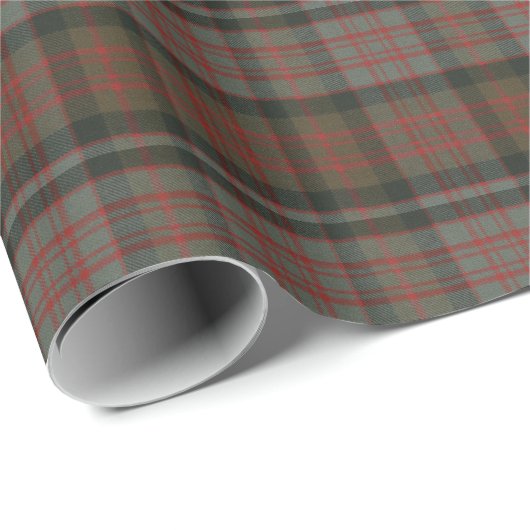 MacDonald Clan Weathered Original Scottish Tartan Cadeaupapier (Rol Hoek)