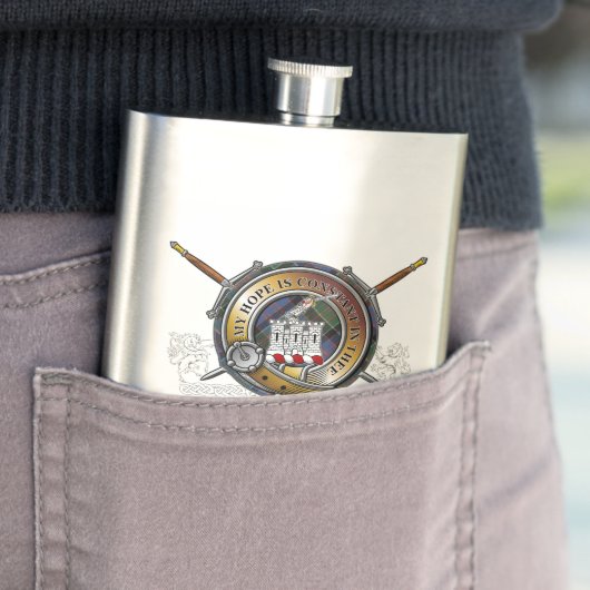 MacDonald Clanranald Clan Badge Flacon (Voorbeeld)